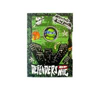 Ninja Turtles TMNT A5 Notebook with Rotating Disc, 120 Lined Pages, Notebook or Journal, Official Merch