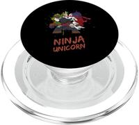 Ninja Unicorn Magical Karate Warrior Kung Fu Martial Arts PopSockets PopGrip for MagSafe