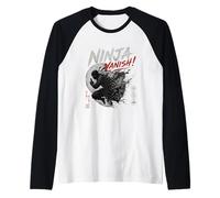 Ninja Vanish - Shadow Dissolve Stealth Warrior Raglan Baseball Tee