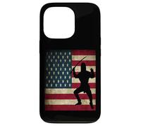 Ninja Warrior American US Flag Case for iPhone 13 Pro