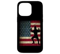 Ninja Warrior American US Flag Case for iPhone 14 Pro Max