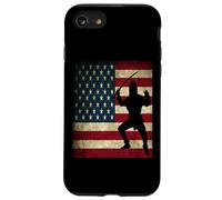 Ninja Warrior American US Flag Case for iPhone SE (2020) / 7/8