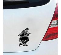 Ninja Warrior Stealth Attack Fun Window Sticker Vinyl Decal 12.7CM X 17.2CM