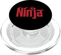 Ninja with throwing Stars PopSockets PopGrip for MagSafe