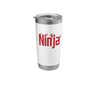 Ninja with Throwing Stars Stainless Steel Insulated Tumbler