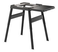 Ninja Woodfire Adjustable Stand & Side Table, Electric Outdoor Oven & BBQ Grill Stand, Heavy-Duty Outdoor Cooking Table & Pizza Oven Stand, 4718J800EUUK, Black, New