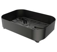 NINJA Woodfire Electric BBQ Grill Combo Crisper Basket, Black