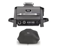 Ninja Woodfire Electric BBQ Grill and Smoker with Cover OG701UKCOVERKIT