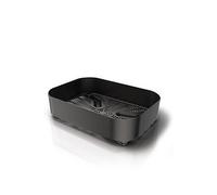 NINJA Woodfire Electric BBQ Grill Combo Crisper Basket, Black