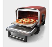 Ninja Woodfire Electric Outdoor Oven Artisan Pizza Maker And Bbq Smoker - Red/Silver, Red/Silver