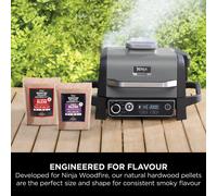 Ninja Woodfire Pellets, Robust Blend, 900g Bag, Up to 20 Cooking Sessions, Hardw