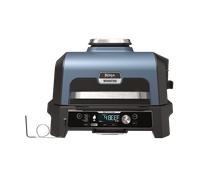 Ninja Woodfire Pro Connect XL Electric BBQ Grill & Smoker in Blue Lid/Black Body | OG901UKAMZ | by SharkNinja