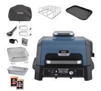 Ninja Woodfire Pro Connect XL Electric BBQ Grill & Smoker with App Control, 2 Digital Probes, Rib Rack, Cover,