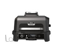 Ninja Woodfire Pro XL Electric BBQ Grill & Smoker with Digital Probe, Large 4-in-1 Outdoor Grill & Air Fryer with Smart Cook System & Woodfire Pellet