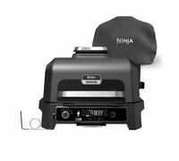 Ninja Woodfire Pro XL Electric BBQ with Cover - Grey
