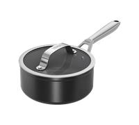 Ninja ZEROSTICK Ceramic Pro 18 cm Saucepan - Black | CW30218UK | by SharkNinja