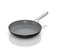 Ninja ZEROSTICK Ceramic Pro 28 cm Frying Pan, Scratch Resistant, Made PTFE-Free, All Hob Compatible,Black, CW30028UK