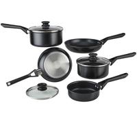 Ninja Zerostick Classic 5 Piece Aluminium Pan Set - Black