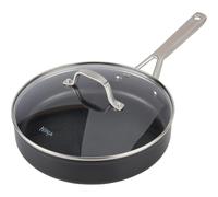 Ninja ZEROSTICK Essentials Cookware 26cm Sauté Pan with Glass Lid Non-StickLong Lasting Forged Aluminium Sauté Pan Oven Safe to 260°C