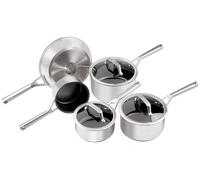 Ninja Zerostick Stainless Steel 5 Piece Non Stick Pan Set