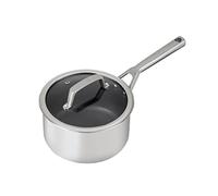 Ninja ZEROSTICK Stainless Steel 18cm Saucepan with Lid - C60218UK