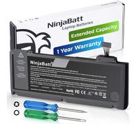 NinjaBatt A1322 A1278 Battery for MacBook Pro 13" | [Mid 2012 2010 2009 Good Time 2011 Late 2011] - Long Life [63.5Wh/10.95V]