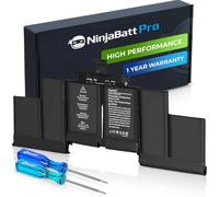 NinjaBatt Battery A1618 for Apple MacBook Pro Retina 15" [Mid 2015 Year ONLY] A1398 - High Capacity [11.36V/99.5Wh]