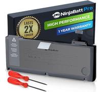 NinjaBatt Battery for Apple MacBook Pro 13" A1278 A1322 (2009-2012) | Fits 661-5557 MC375LL/A MB990CH/A MB990J/A MB991B/A MC700B/A MC700J/A MC724E/A MC724X/A 020-6547-A 661-5229 - 76.56Wh 11.6V