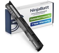 NinjaBatt Battery for HP 800049-001 K104 800050-001 KI04 800010-421 800009-421 15-AB150SA HSTNN-DB6T AB254SA HSTNN-LB6S AB271SA 800049-005 - High Performance [4 Cells/2200mAh/32Wh]