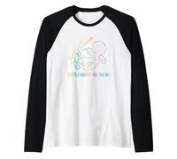 Ninjabread Man Funny Christmas Tee Raglan Baseball Tee