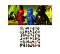 Ninjago 48pcs/Set Mini Figure Kai Jay Ninja Building Blocks Kids Toys Collection