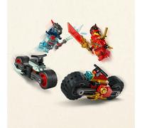 LEGO® NINJAGO® Kai’s Motorcycle Speed Race Playset with 2 Ninja Bike Toys 71838