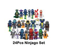 Ninjago Mini Figures Kai Jay Sensei Wu Master Building Blocks Toys
