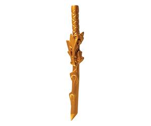 Ninjago Sword of Fire Costume Accessory, Officially Licensed Product by Disguise, Features the Golden Weapon from the Series and Game, Detailed Design Made for Play and Display