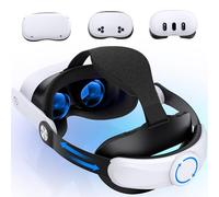NinjajoyOX Head Strap for Meta Quest 3S/Quest 3/Quest 2, Adjustable Elite Strap Replacement for Enhanced Comfort Support for VR Headsets with Head Soft Cushions