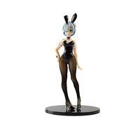 NINJAMO Re Zero Rem Black Bunny Suit Version Cute Collectible Decorative Figure