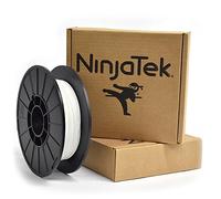 NinjaTek 3DCH00117505 NinjaTek Cheetah TPU Filament, 1.75mm, Tpe, 2950cc, Snow (White) (Pack of 1)