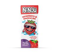 Ninju Strawberry & Blackcurrant Fruity Vitamin Water 200ml