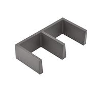NINKA 2285.90 10111 Connect E-Element Organiser System with 2 Compartments Large 20 x 10 x 5 cm Plastic Dark Grey Silver 200 mm