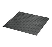 NINKA 9060.53 51051 Mat for Legrabox 400 mm for Non-Slip Fixing of Bin 473 x 277 mm Plastic Dark Grey, Silver, KB 400mm