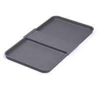 NINKA eins2top 5010.11 41514 Single Lid Large Lid Plate for Waste Bin 25/35 Litres Plastic Dark Grey Silver