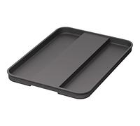 NINKA Eins2top Large Single Lid for Waste Bin 12/17/26/32 Litres, Plastic, Dark Grey