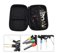 NINMORTH 100Pc Pin Ejector Wire Kit Extractor for Auto Terminal Removal Connector Puller Car Wiring Harness and Crimp Pin Repair