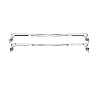 NINMORTH 2pcs for Heavy Duty Sink Brackets for Stainless Steel Undermount Support with Anti-Drop Bar for Kitchen Washing Basins(51-80cm)