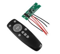 NINMORTH 32V 37V Solar Light Circuit Board with Human Body Induction, Remote Control Solar for Street Lamp, for Black + Green