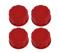 NINMORTH 5-Gallon Gas for Can Cap for Replacement Coarse Thread Plastic Lid 1, 2.5, 5 & 10+ Gallon for Fuel Cans, for Red