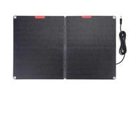 NINMORTH 60W Foldable Solar Panel Kit with Controller Outdoor Charging, RV, Camping - ETFE Material, 12V System, Digital Display