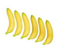 NINMORTH 6pcs Artificial Banana Bunch Foam Simulation Fruit Decor Home Decor Flower Arrangement Photo Props