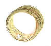 NINMORTH 90FT Single Handed Spey Fly Line WF3F-5F Camo Floating Smooth PVC Coating Welded Loops for Freshwater Fishing(5#)