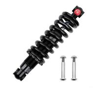 NINMORTH Adjustable for Bicycle Rear Shock Absorber, Coil Spring Suspension for MTB, Downhill Bikes and E-Scooters, Aluminum Alloy Construction, Rebound & Preload Control, 125-190mm Sizes(165lb 165mm)